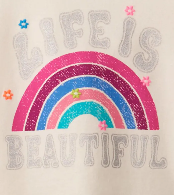 Tops Baby and Toddler Hatley Rainbow Long Sleeve TShirt