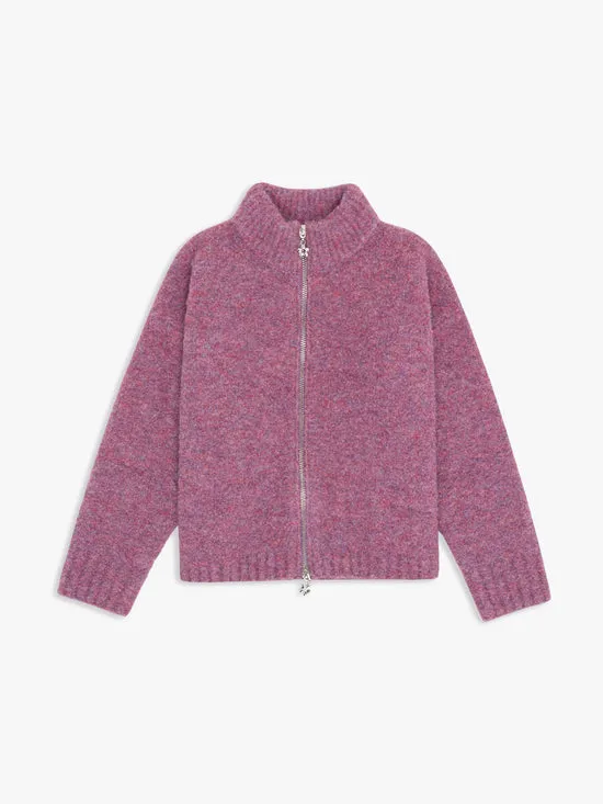 Tops Gemma Zip Up Pink Marble 8211 Lisa Says Gah Women