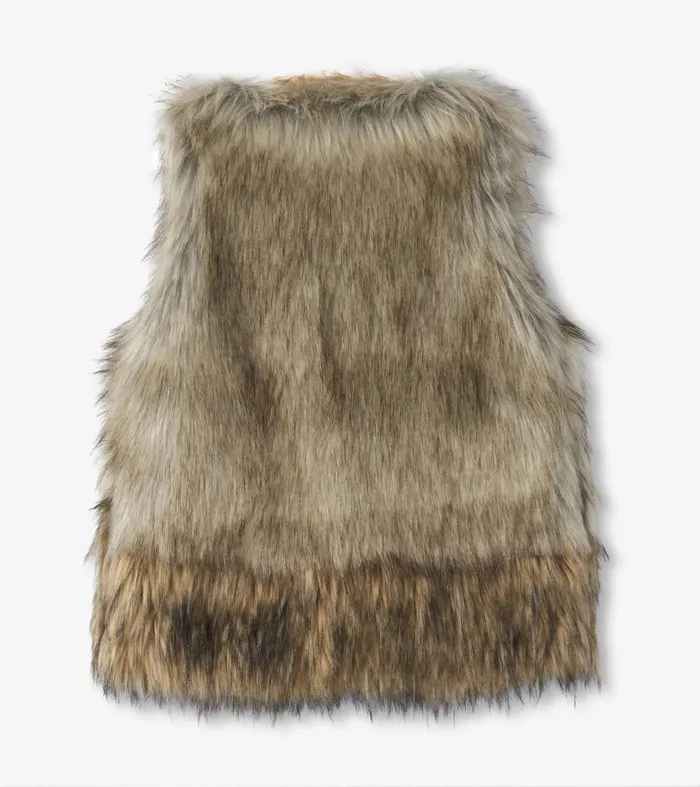 Tops Girls Hatley Girls Faux Fur Vest