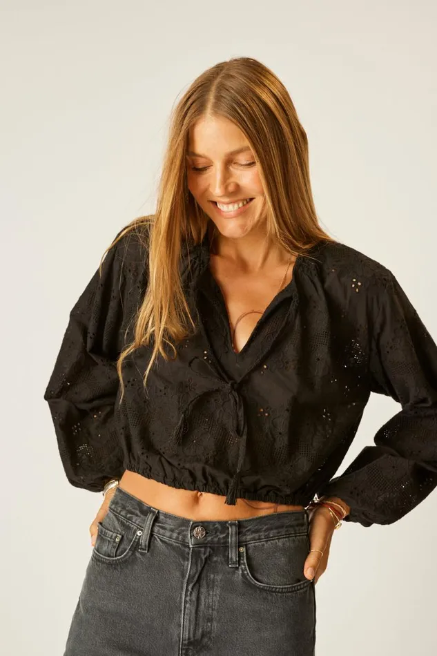 Tops Shop Natalie Martin AMELIA TOP Geranium Midnight