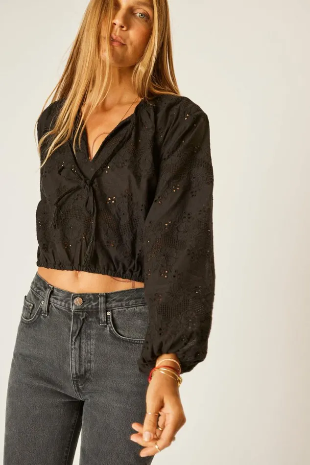 Tops Shop Natalie Martin AMELIA TOP Geranium Midnight