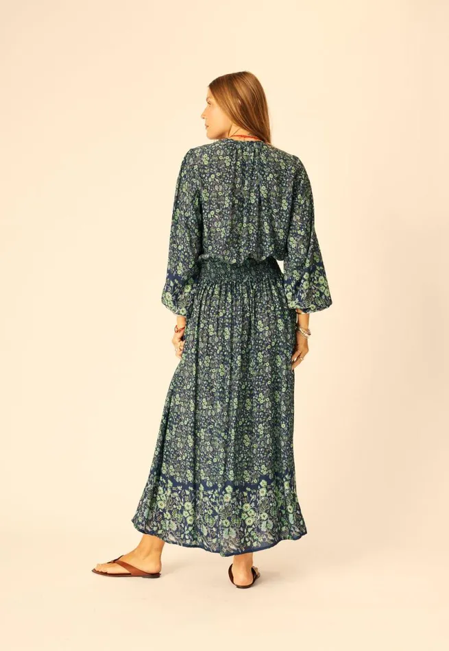 Tops Shop Natalie Martin AMELIA TOP Petite Fleur Marine
