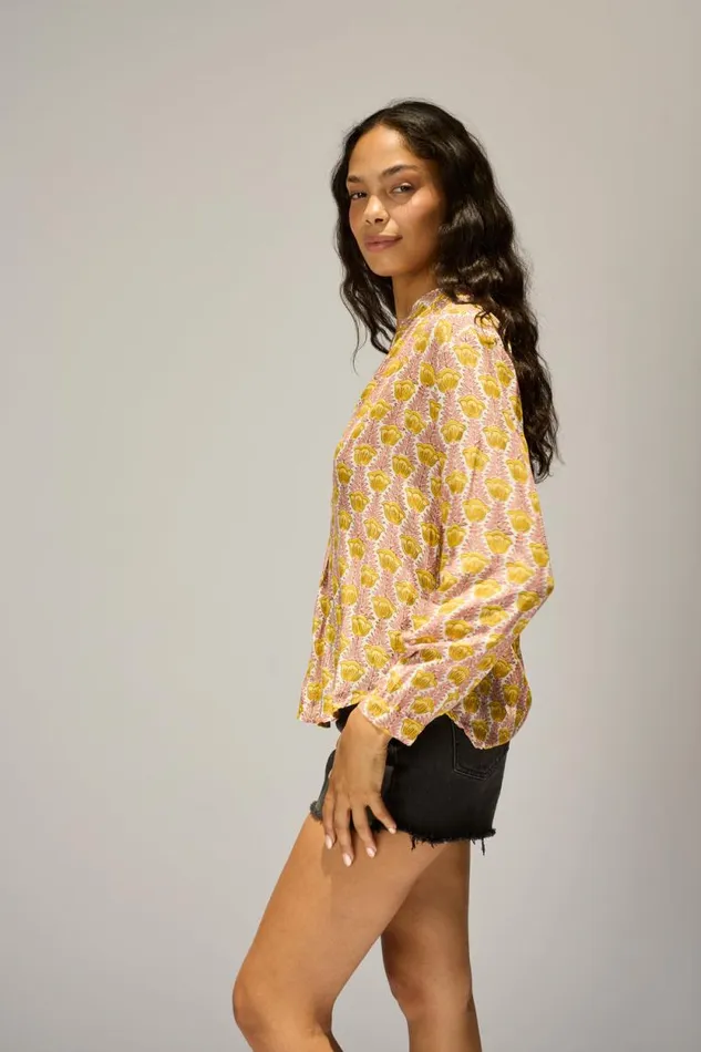Tops Shop Natalie Martin LESLIE SHIRT Tulip Bahamas Pink