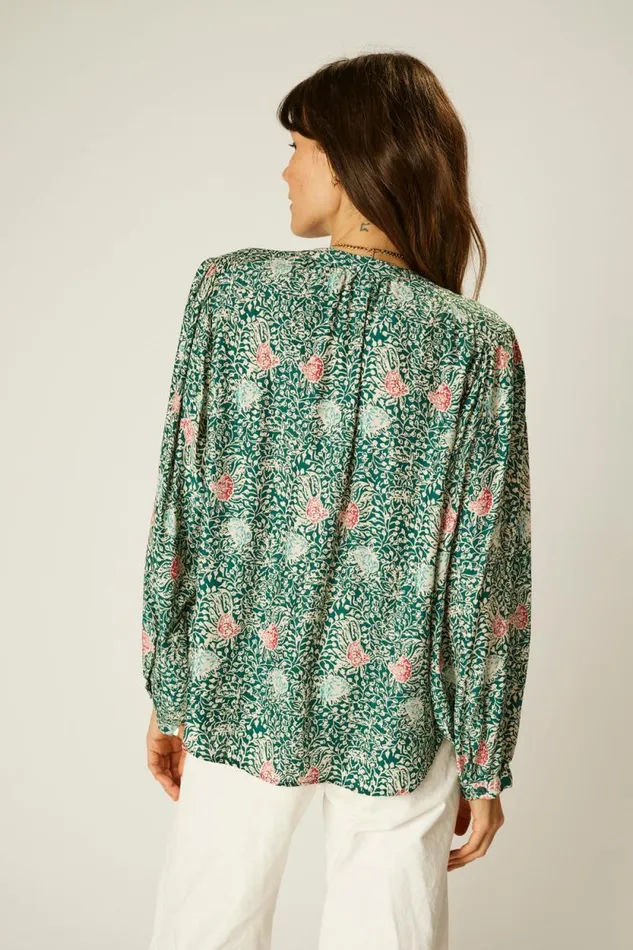 Tops Shop Natalie Martin TOLAN SHIRT Andromeda Aegean