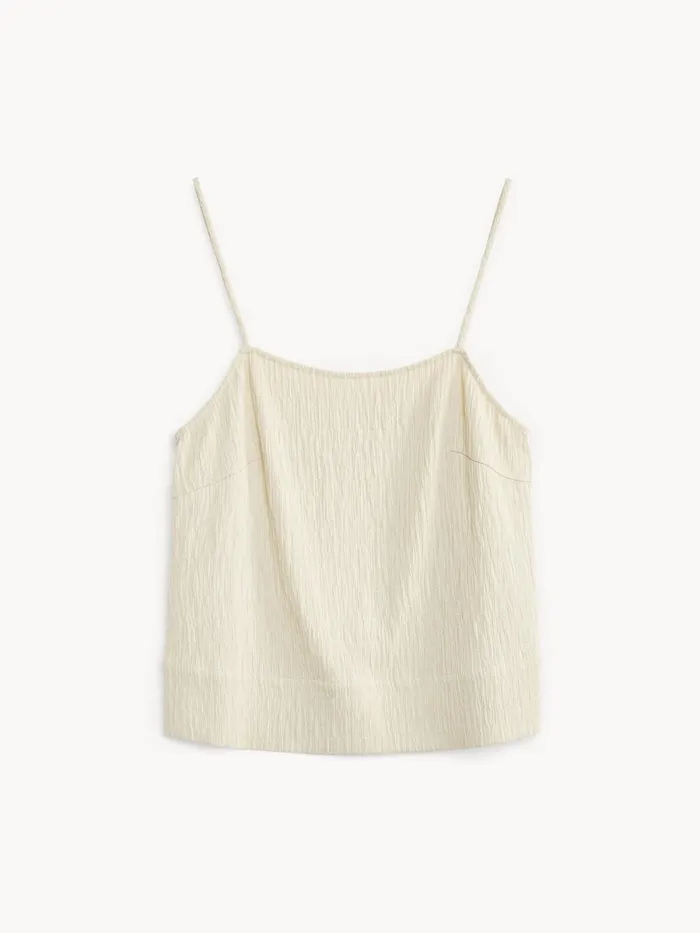 Tops Women By Malene Birger Alviola Top Oyster Gray Tops Women By Malene Birger Alviola Top Oyster Gray
