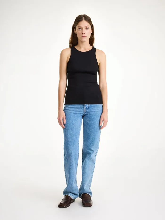 Tops Women By Malene Birger Amani Tank Top Black