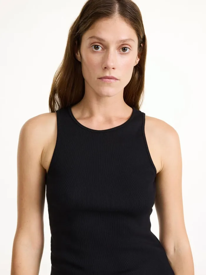 Tops Women By Malene Birger Amani Tank Top Black