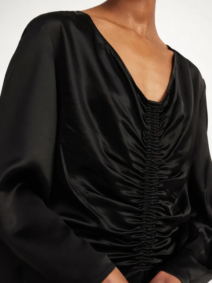 Tops Women By Malene Birger Leviola Blouse Black