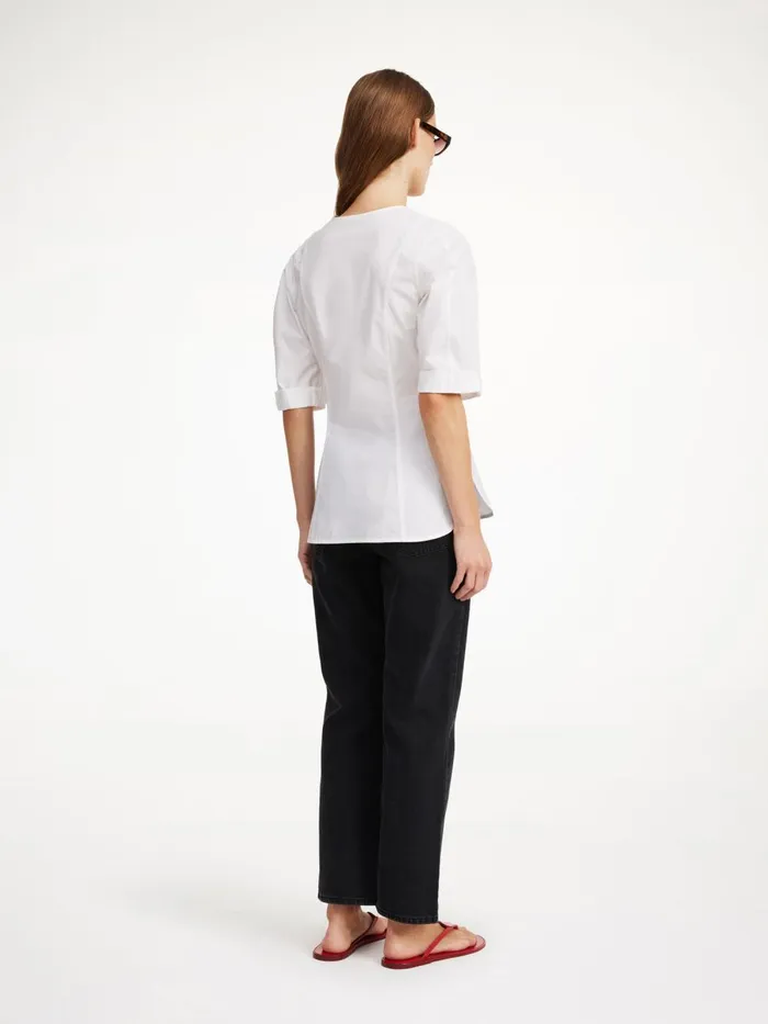 Tops Women By Malene Birger Liomas Top Pure White