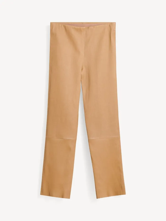 Trousers Women By Malene Birger Florentina Leather Trousers Raw Sugar Trousers Women By Malene Birger Florentina Leather Trousers Raw Sugar