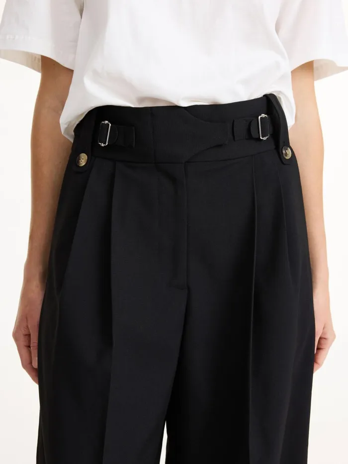 Trousers Women By Malene Birger Taal Highwaist Trousers Black Trousers Women By Malene Birger Taal Highwaist Trousers Black