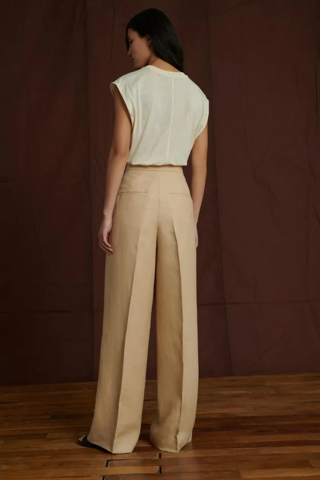 Trousers Women Soeur PEGASE TROUSERS Vanilla