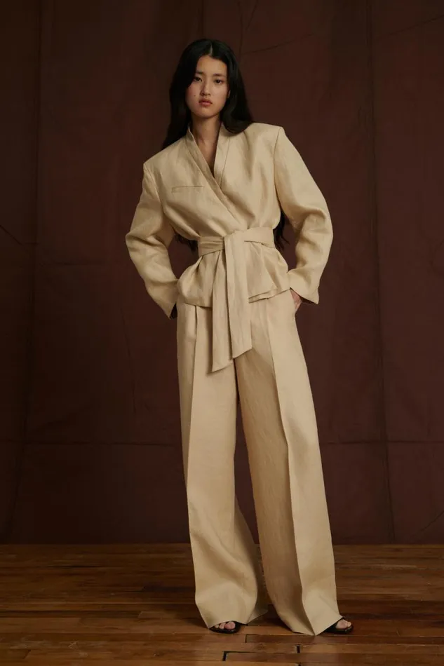 Trousers Women Soeur PEGASE TROUSERS Vanilla