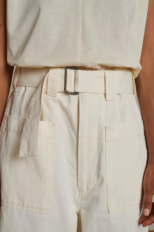 Trousers Women Soeur VAGABOND TROUSERS Chalk