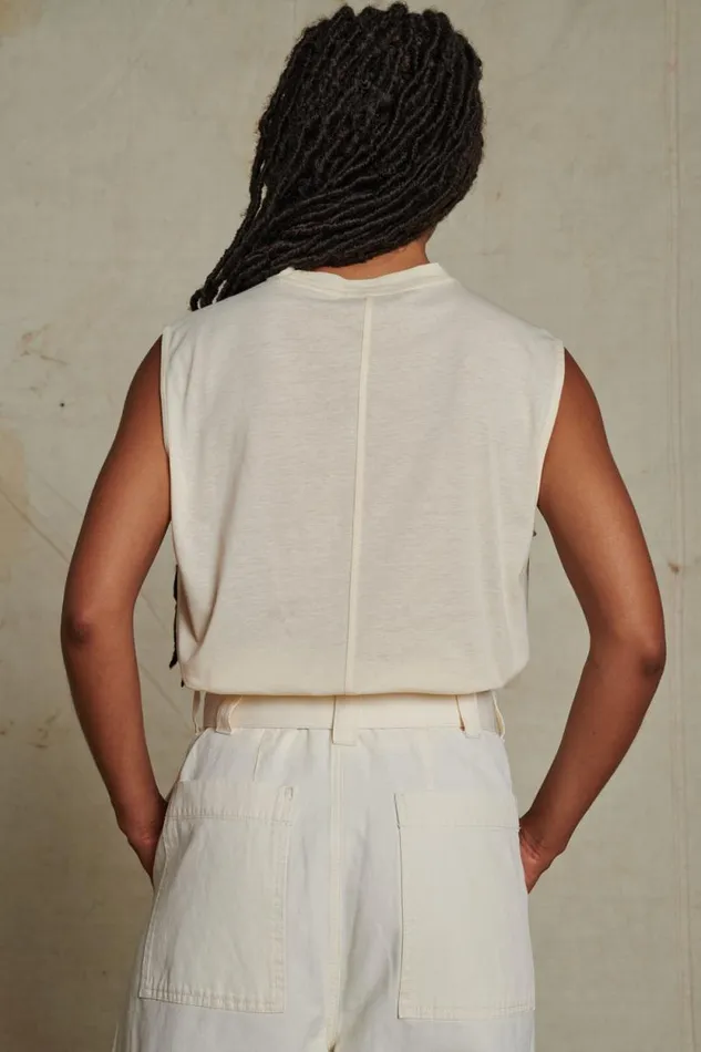 Trousers Women Soeur VAGABOND TROUSERS Chalk