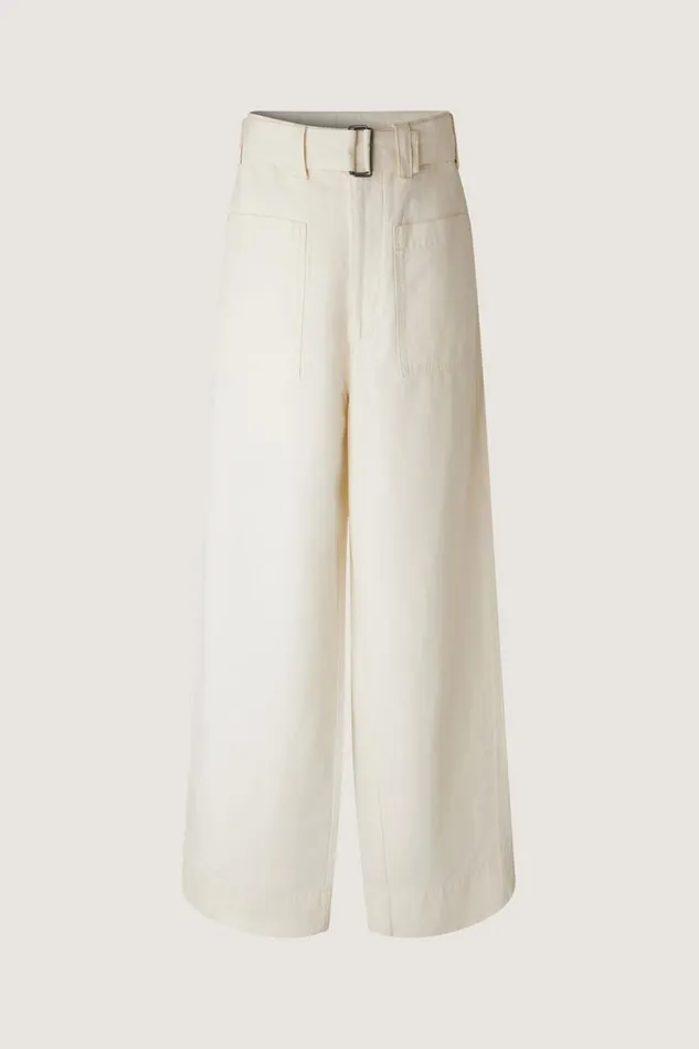 Trousers Women Soeur VAGABOND TROUSERS Chalk