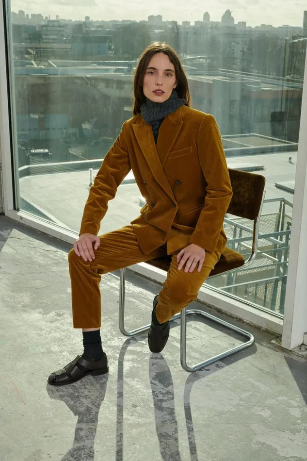 Trousers Women Soeur VIANNEY TROUSERS Bronze