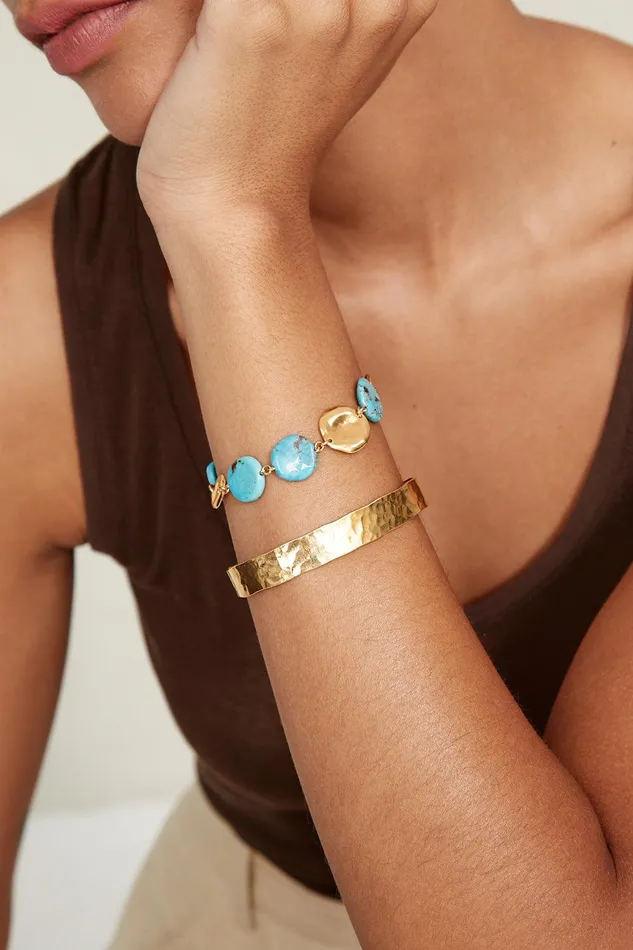 Turquoise Coin Bracelet Set Women Chan Luu Bracelets