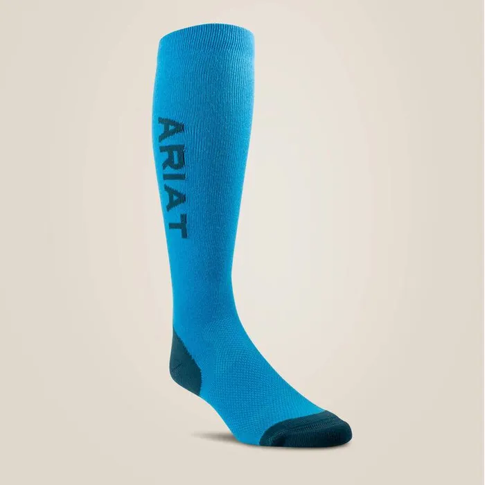 Unisex Socks Ariat AriatTEK Performance Socks Hawaiian Surfandreflecting Pond