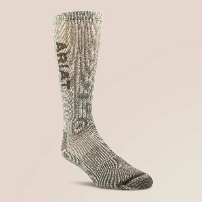 Unisex Socks Ariat Lightweight Merino Wool Blend Black