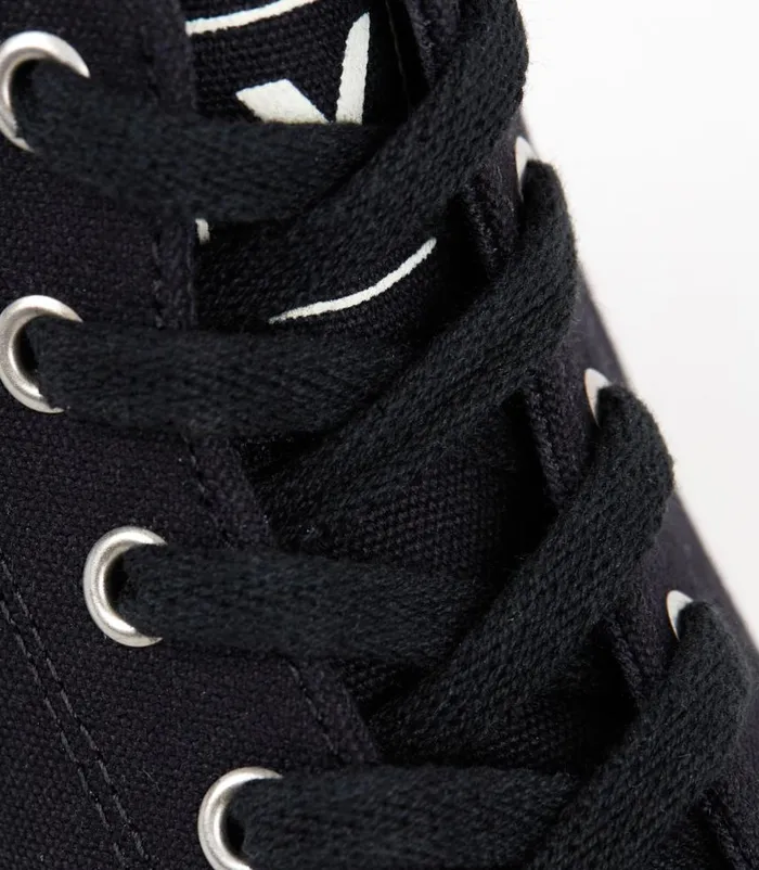 VEJA Accessories MenWomen LACES ORGANIC COTTON BLACK