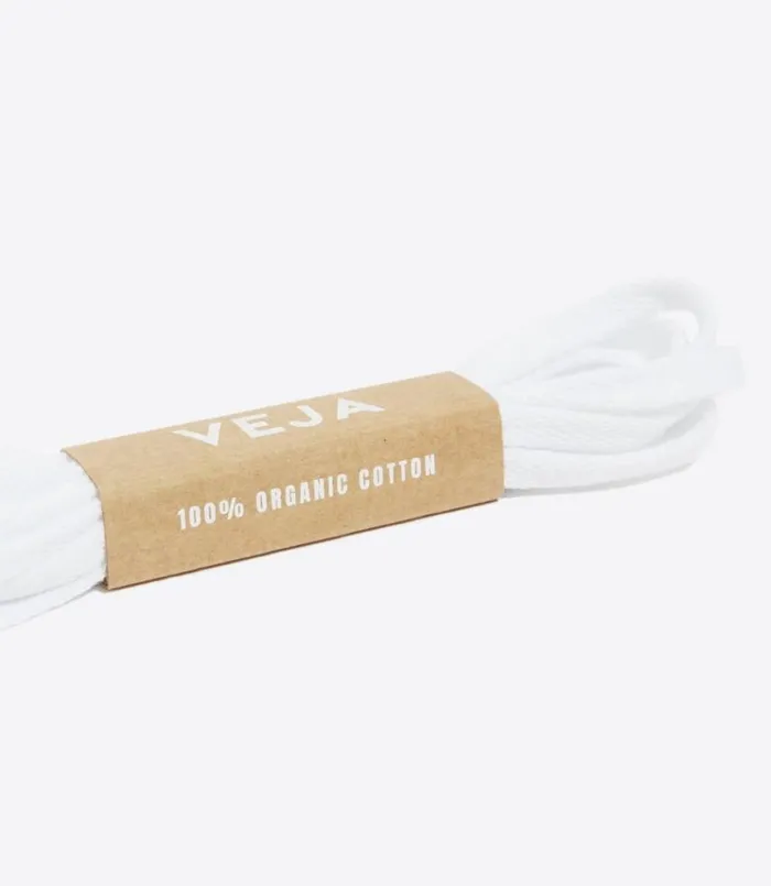 VEJA Accessories MenWomen LACES ORGANIC COTTON WHITE