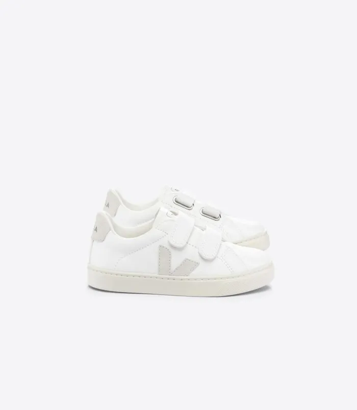 VEJA Esplar Kids ESPLAR LEATHER WHITE NATURAL