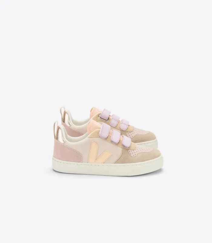 VEJA V10 Kids V10 SUEDE MULTICO SABLE