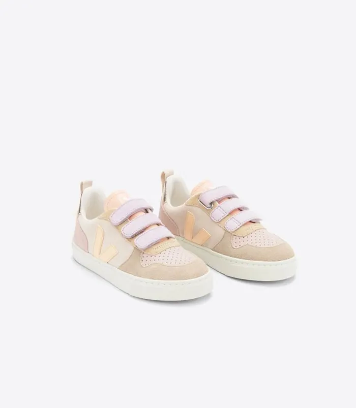 VEJA V10 Kids V10 SUEDE MULTICO SABLE
