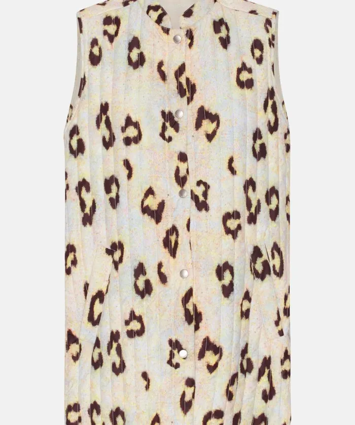 Vest 8211 Leopard Outerwear Ilse Jacobsen All Jackets And Coats