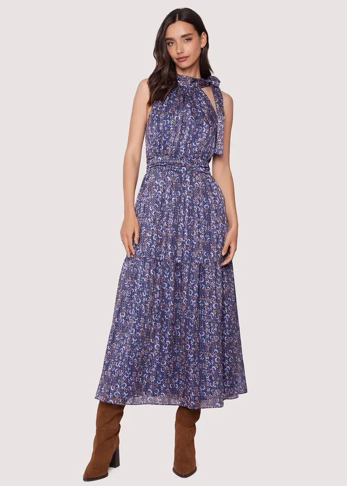 Water Lily Maxi Dress Purplefloral Women Lost Wander Dresses