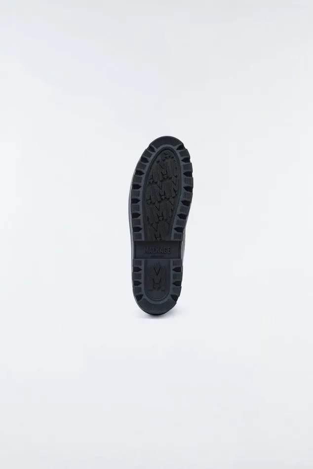 Winter Boots Men Mackage HERO Lamb Suede Winter Boot For Men Black
