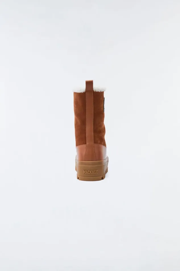 Winter Boots Men Mackage HERO Lamb Suede Winter Boot For Men Camel Winter Boots Men Mackage HERO Lamb Suede Winter Boot For Men Camel