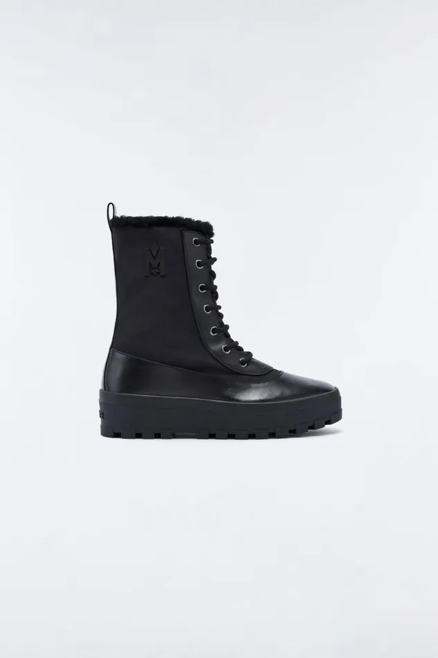 Winter Boots Men Mackage HERO Shearlinglined Winter Boot For Men Black