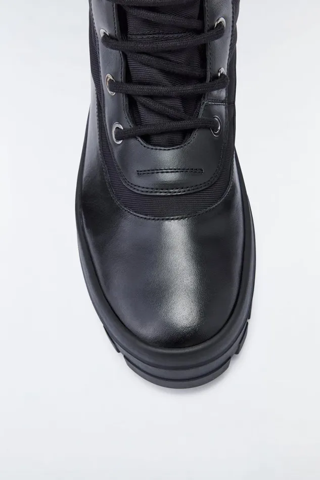 Winter Boots Men Mackage HERO Shearlinglined Winter Boot For Men Black Winter Boots Men Mackage HERO Shearlinglined Winter Boot For Men Black