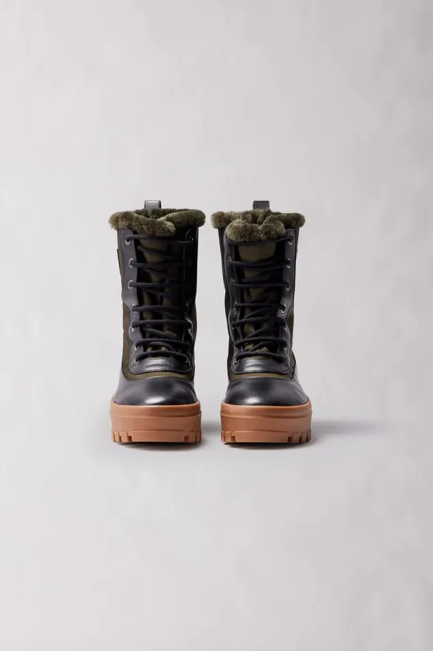 Winter Boots Men Mackage HERO Shearlinglined Winter Boot For Men Black Winter Boots Men Mackage HERO Shearlinglined Winter Boot For Men Black