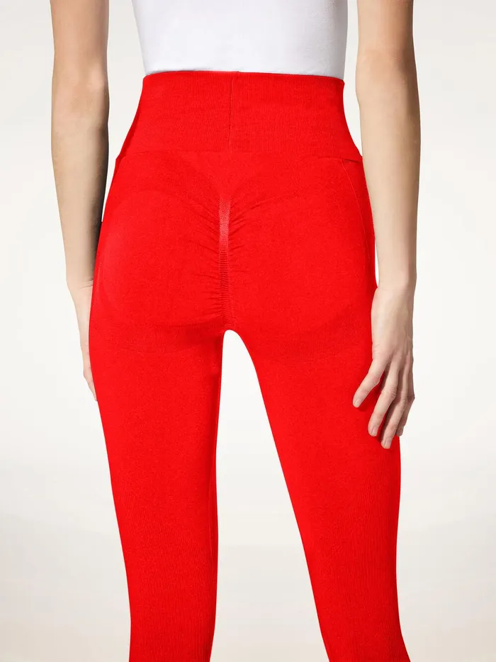 Wolford Athleisure Leggings Push Up Leggings Coral 8211 Women