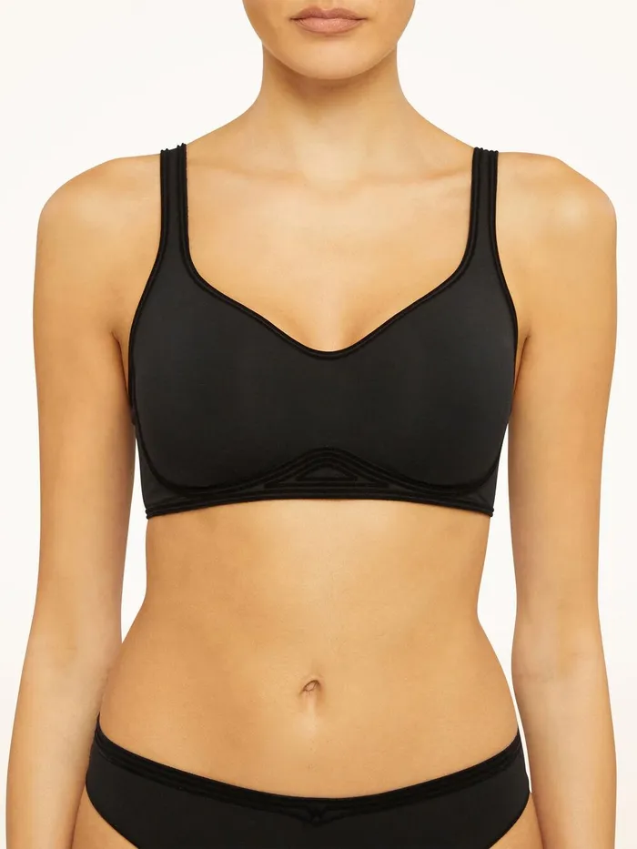 Wolford Bras and Bottoms 3W Cup Bra Black 8211 Women