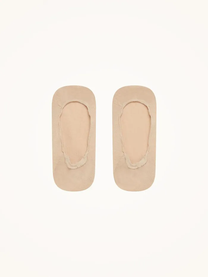 Wolford Socks Cotton Footsies Socks Sisal 8211 Women