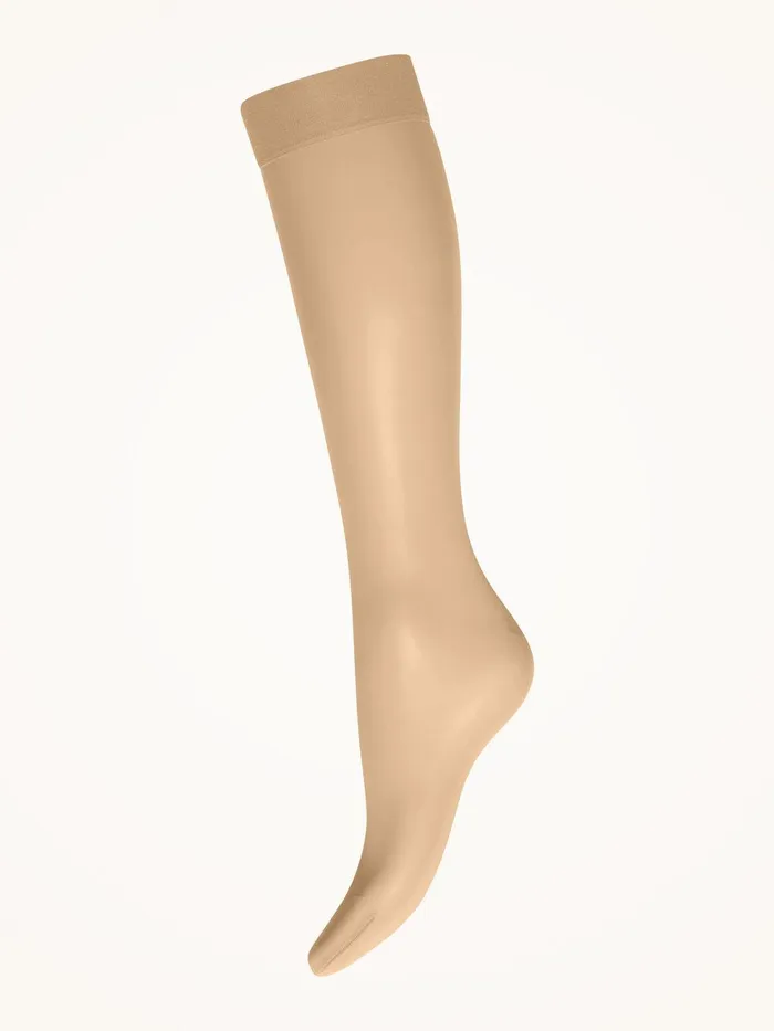 Wolford ThighHighs and KneeHighs Individual 10 KneeHighs Cosmetic 8211 Women