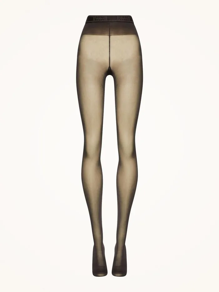 Wolford Tights and Socks Synergy 40 Leg Support Tights Nearly Black 8211 Women
