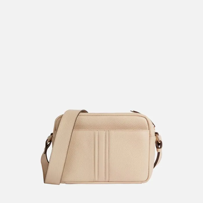 Woman Geox Bags BLANDINE Women039s Off White Shoulder Bag CASHMERE Off White