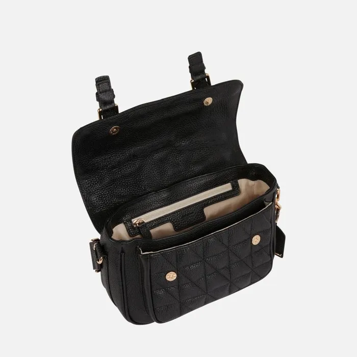Woman Geox Bags FRAILEA WOMAN Black Crossbody Bag Black