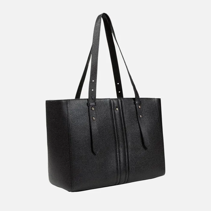 Woman Geox Bags MILLEINY WOMAN Black Shoulder Bag Black
