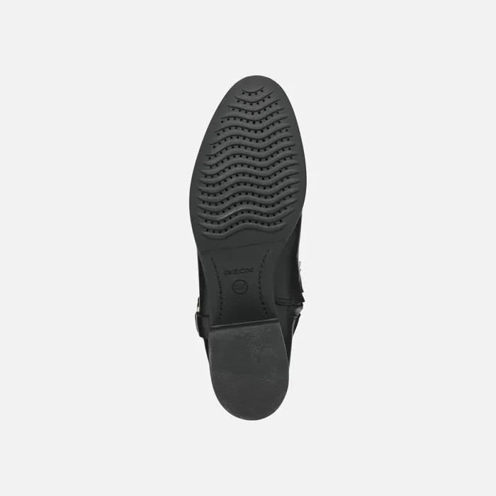 Woman Geox Boots FELICITY ABX WOMAN Black Waterproof Boots Black