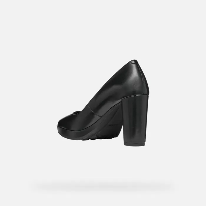 Woman Geox Pumps WALK PLEASURE 85 Women039s HighHeeled Court Shoes Geox Black