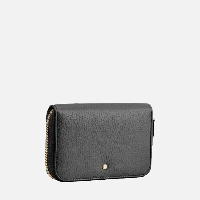 Woman Geox Purses And Wallets WALLET G Wallet Black Woman CASHMERE Black