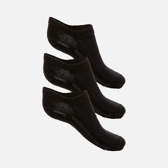 Woman Geox Socks THREEPACK SOCKS WOMAN Black Short Socks Black