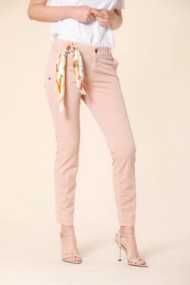 Woman Jaqueline Archivio Chino Pants In Gabardine Curvy Mason039s Pants