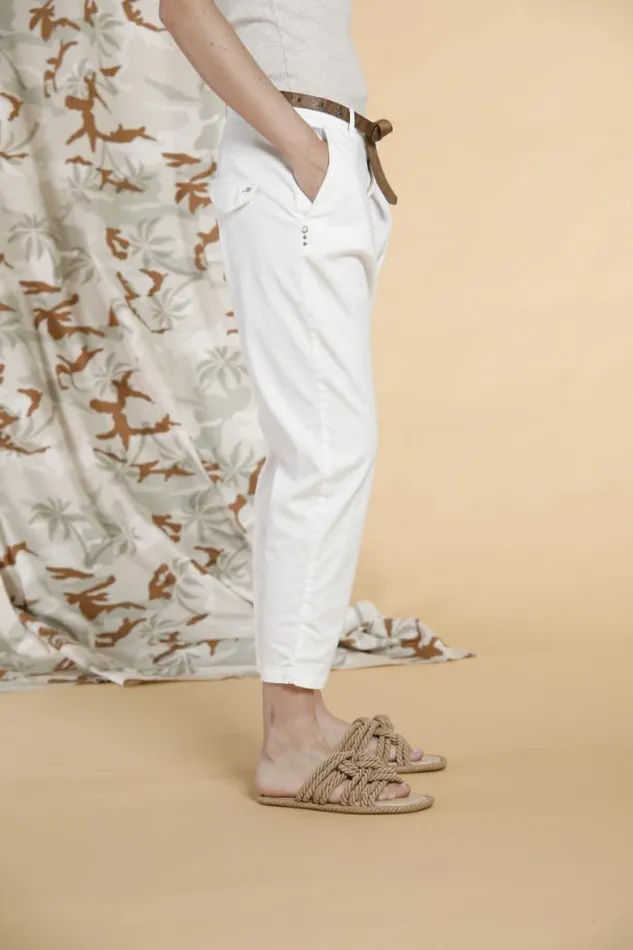 Woman Malibu Jogger Chino Pants In Gabardine Relaxed Mason039s Pants